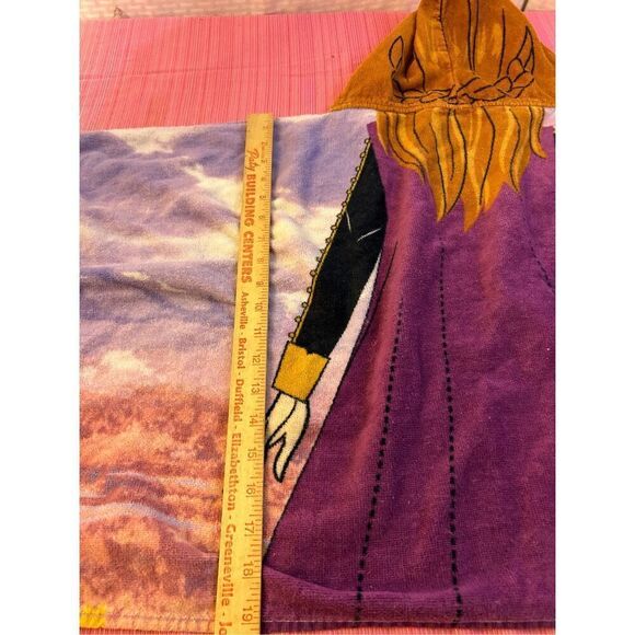 Disney Frozen 2 hooded towel toddler 44x19" - Picture 5 of 7